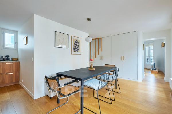 Duplex au dernier étage