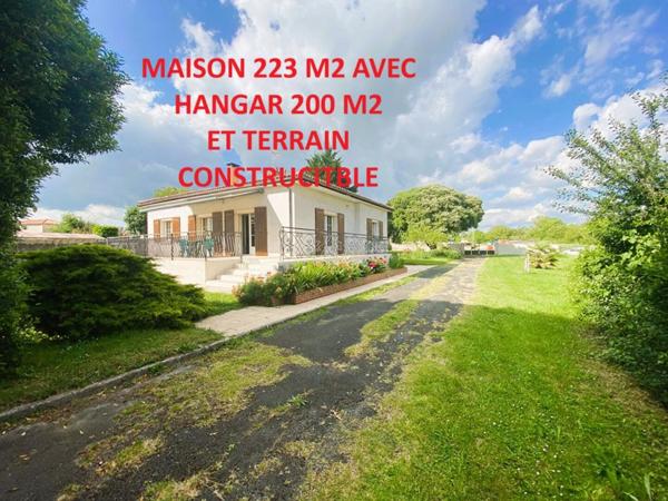 EXCLUSIVITE Maison de plain pied 6 pièces  sur sous sol complet avec  terrain de 2500 m2