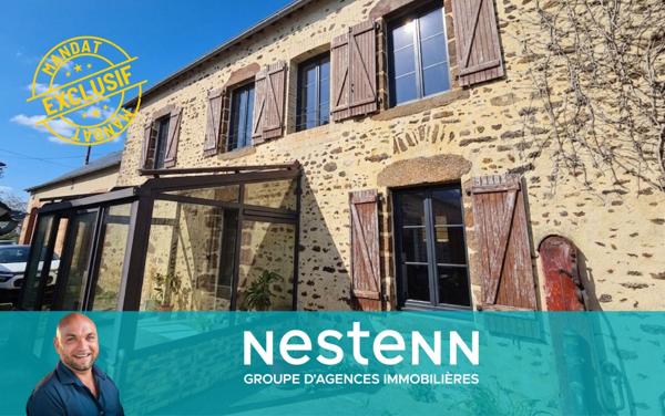 Maison atypique à rénover - Ancienne école - 180 m² potentiel - Vernie (25 min du Mans)