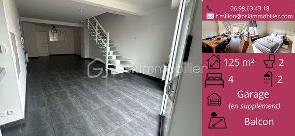Duplex de 125,59 m²