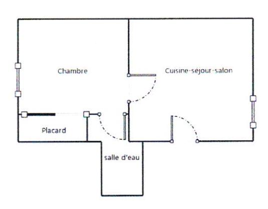 Appartement à vendre 2 pièces 47 m² Morlaix