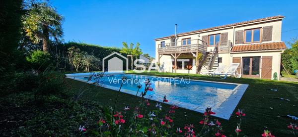 Maison familiale de 137m² sur terrain arboré avec piscine au calme d'une impasse