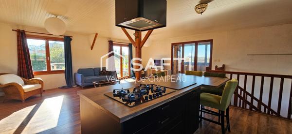 Maison familiale de 137m² sur terrain arboré avec piscine au calme d'une impasse