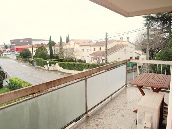 Montélimar, proche gare : beau T3 lumineux de 74 m²