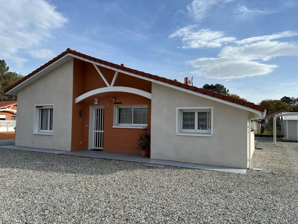 A vendre Maison contemporaine plain-pied Mont de Marsan 3 chambres clim accès PMR
