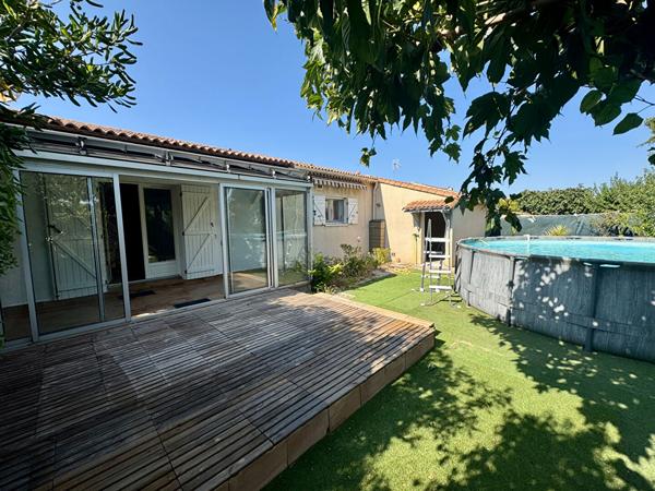 MAISON NÎMES 3 Pièces - 73.54 M2 - 2 Chambres - Garage - Terrain 309 M2