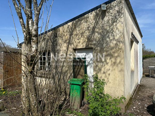 Terrain constructible avec un garage à Questembert
