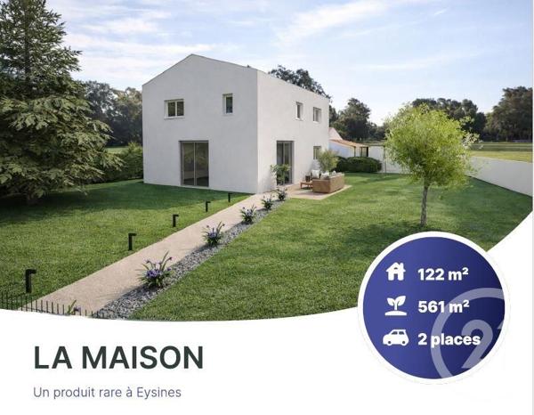 Maison à vendre  5 pièces - 142 m 2   EYSINES  - 33