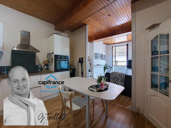 Appartement à vendre 2 pièces Saint-Genix-sur-Guiers – Idéal investissement locatif ou premier achat - libre fin janvier 2026.