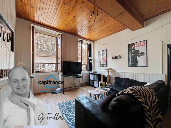 Appartement à vendre 2 pièces Saint-Genix-sur-Guiers – Idéal investissement locatif ou premier achat - libre fin janvier 2026.