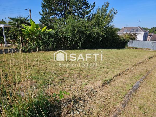 Garage de 90m2 sur terrain constructible