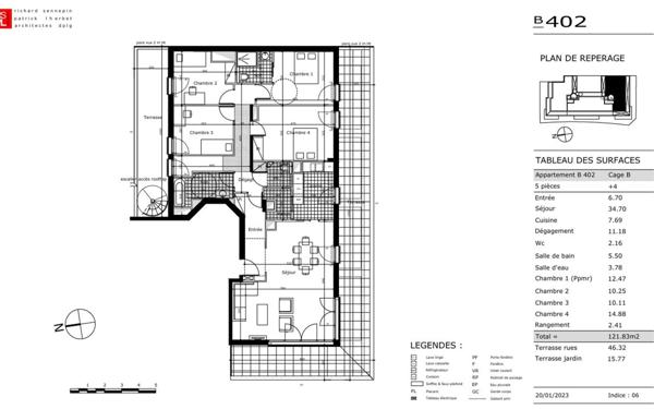 Appartement à vendre    5 pièces • 121,83 m2 Saint-Maur-des-Fossés