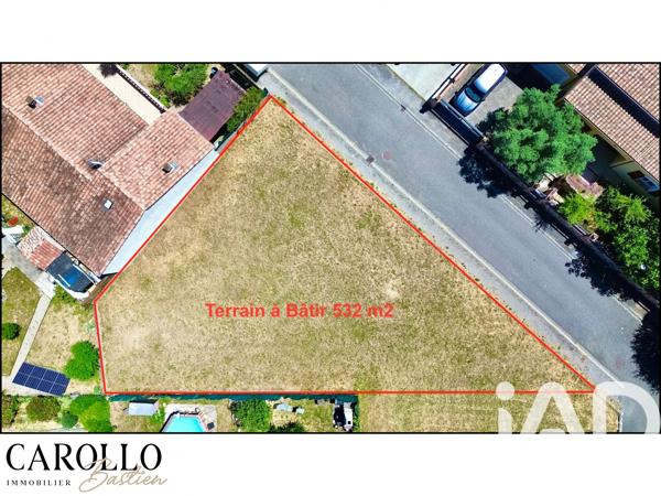 Terrain à vendre 532 m² Limoux