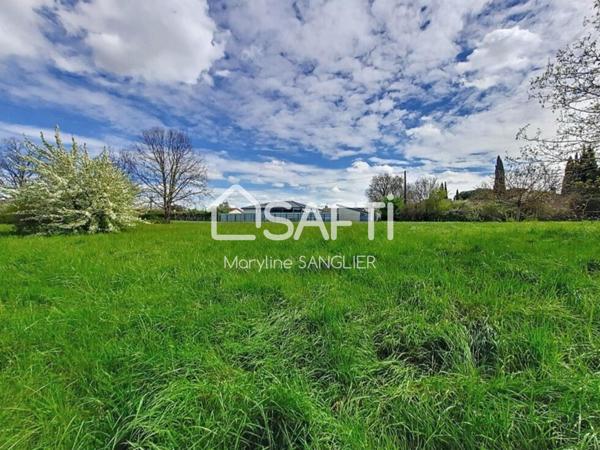 Terrain plat à bâtir