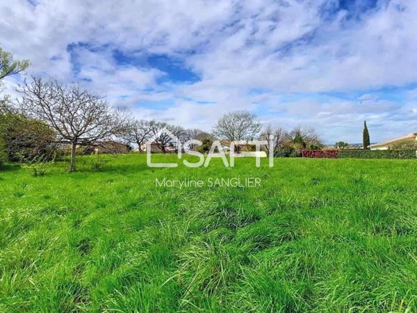 Terrain plat à bâtir