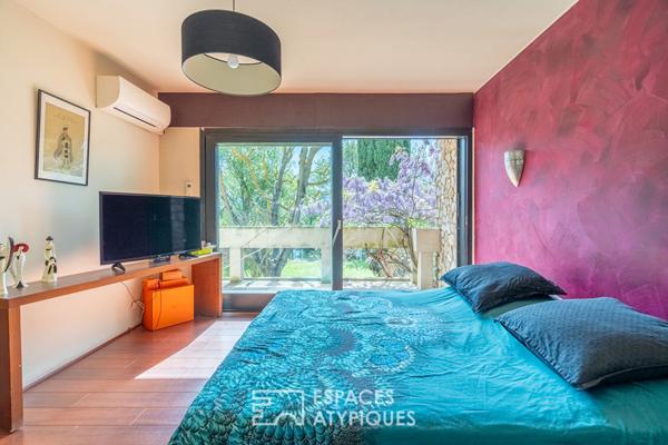 Propriété d’architecte entre nature et modernité