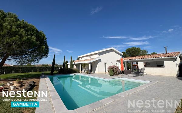 MAISON A VENDRE À MONTAUBAN (82)? ENVIRONNEMENT CALME ,VERDOYANT, GARAGE, PISCINE