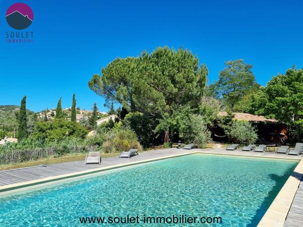 L'Isle-sur-la-Sorgue (84800) VENDU Imposant Mas dans village typique