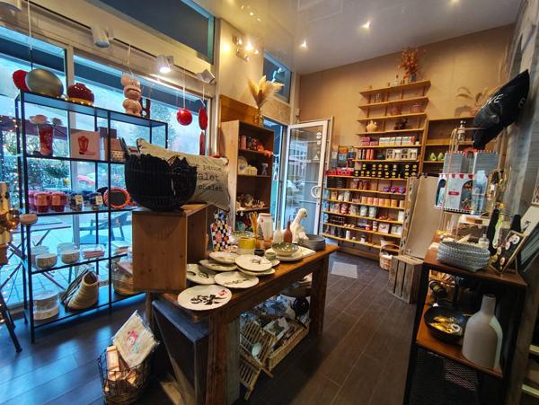 FDC + stock boutique cadeaux, décoration, salon de thé