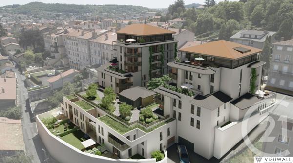 Appartement T3 à vendre  4 pièces - 69,41 m2 LE PUY EN VELAY - 43