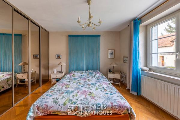 La maison de ville et sa grange à rénover