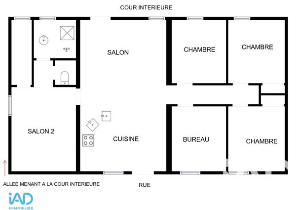 Maison à vendre 6 pièces 102 m² Septfonds
