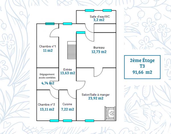 Immeuble à vendre 169 m² Aubin