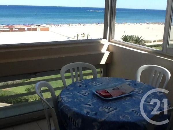 Appartement à vendre  2 pièces - 26 m 2   CANET EN ROUSSILLON  - 66