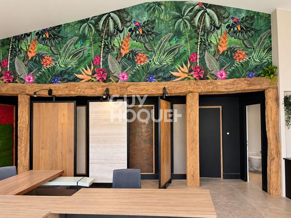 Local professionnel avec showroom et entrepôt  ! Parcelle de 530 m²