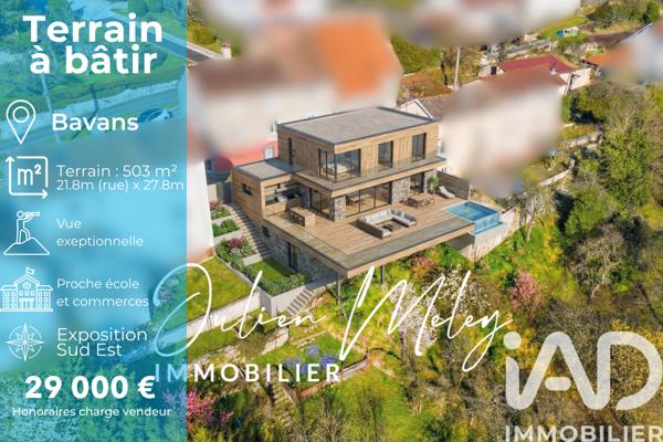 Terrain à vendre 503 m² Bavans