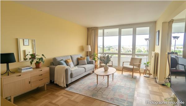 Appartement Caen 4 pièce(s) 84 m2 avec cave et garage