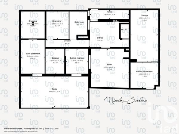 Maison traditionnelle 5 pièces de 152 m² à Taillades (84300)