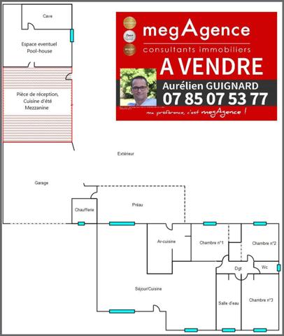 Maison à Bressuire, 79300 - 7 pièces 102m²