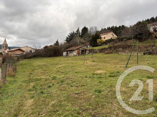 Terrain à vendre  1093 m 2   RAUCOULES  - 43