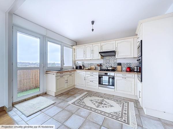 Appartement T3 lumineux avec balcons – Quartier Épau / Visite virtuelle sur demande