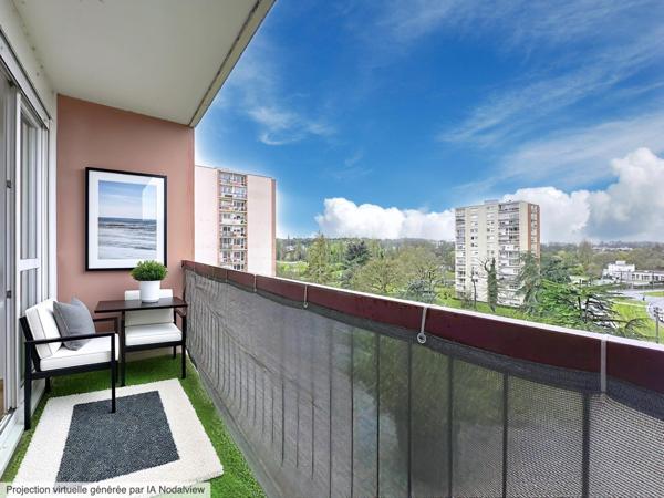 Appartement T3 lumineux avec balcons – Quartier Épau / Visite virtuelle sur demande