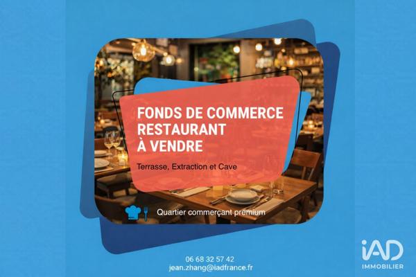 Restaurant à vendre 40 m² Issy-les-Moulineaux