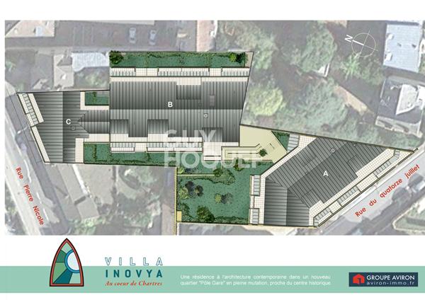 Appartement Chartres 2 pièces 50.70 m2