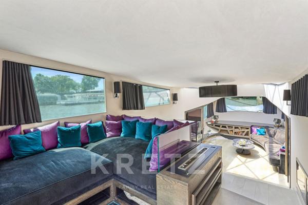 Péniche vue Tour Eiffel