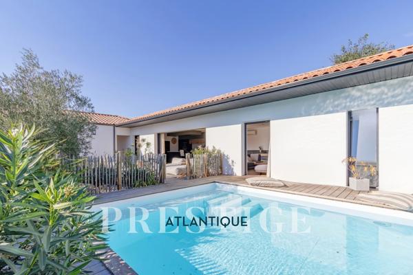 PORNIC - MAISON RÉCENTE 132M2 HABITABLES - PISCINE - TERRAIN 753M2