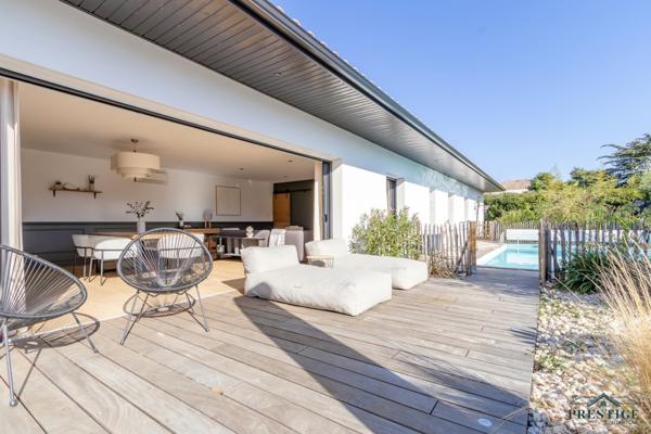 PORNIC - MAISON RÉCENTE 132M2 HABITABLES - PISCINE - TERRAIN 753M2