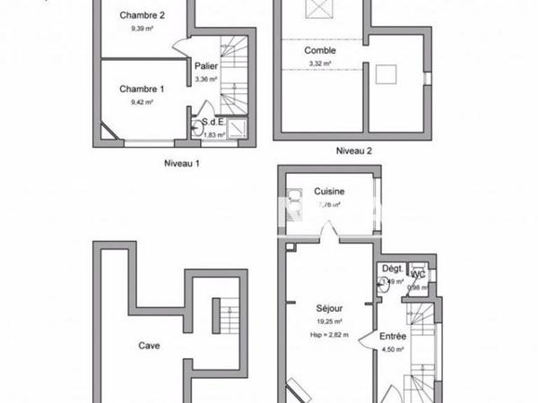 À vendre Maison 4 pièces 84.48 m² - Antony 92160