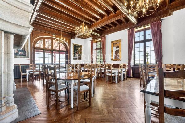 Un majestueux domaine seigneurial perché au sommet d’une crête, offrant une opportunité commerciale et hôtelière exceptionnelle dans le centre-sud de la France