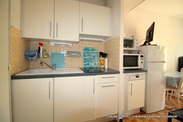 Balaruc-les-Bains (34540) T1 de 19 m2 + terrasse 3.67m2 au cœur du centre-ville de Balaruc-Les-Bains