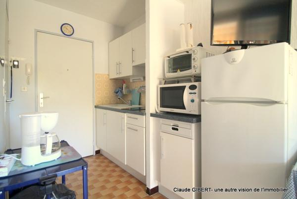 Balaruc-les-Bains (34540) T1 de 19 m2 + terrasse 3.67m2 au cœur du centre-ville de Balaruc-Les-Bains