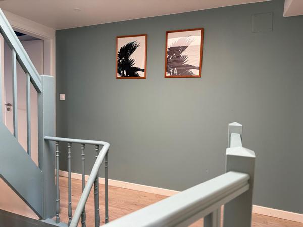 duplex en plein centre ville, comme une maison