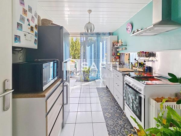 À vendre –  T4 traversant lumineux de 82 m² avec cellier de 6m²  – 5 min à pied du centre ville de Bruges - Idéal famille ou investisseur