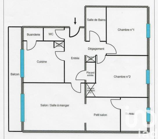 Appartement à vendre 4 pièces 71 m² Le Pradet