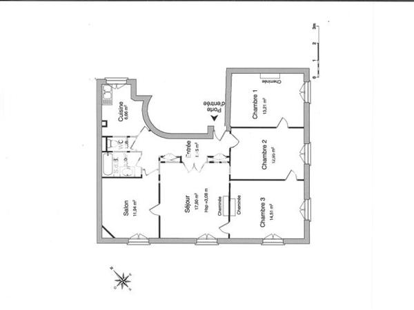 Location Appartement 5 pièces 90.3 m² - 1 RUE DE RANDAN Clermont-ferrand 63000