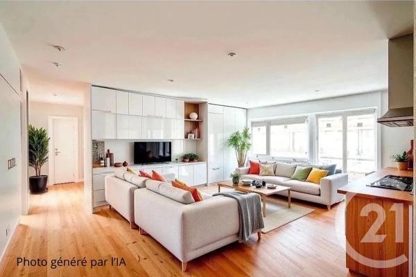 Appartement F3 à vendre  3 pièces - 67,41 m 2   ST DENIS  - 93